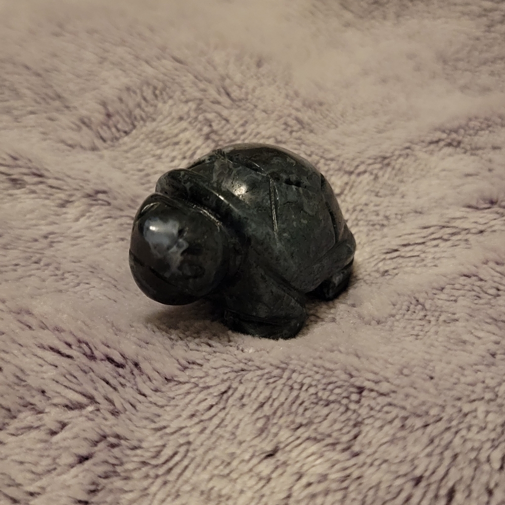 Moss Agate Turtle